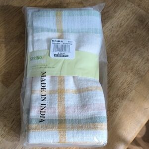 Plaid Kitchen Towel Set